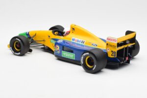 Benetton Ford B191B #20 M. Brundle F1 Early Season 1992 Minichamps 1:18 100920120 Métal — image 5 sur 6