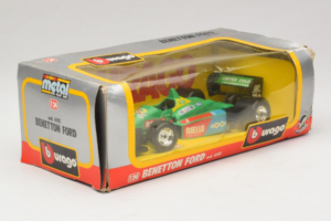 Benetton B190 Ford #20 N. Piquet F1 1990 Bburago 1:24 6102 Métal — image 2 sur 3