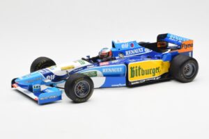 Benetton B195 Renault #1 M. Schumacher Canadian GP 1995 Minichamps 1:18 510950601 Métal