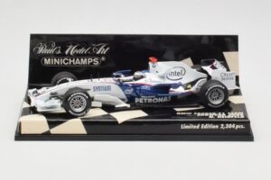 BMW Sauber F1.08 #5 N. Heidfeld Showcar 2008 Minichamps 1:43 400080083 Métal