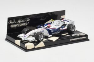 BMW Sauber F1.08 #4 R. Kubica Showcar 2008 Minichamps 1:43 400080084 Métal — image 2 sur 5