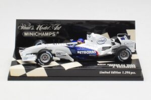 BMW Sauber F1.06 J. Villeneuve Showcar F1 2006 Minichamps 1:43 400060087 Métal