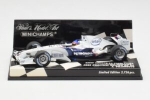 BMW Sauber F1.06 J. Villeneuve Wedding Edition F1 2006 Minichamps 1:43 400060117 Métal