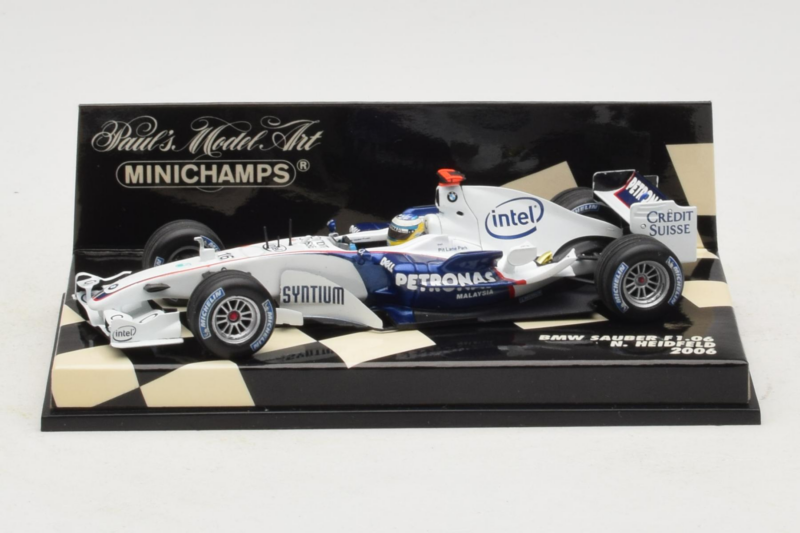 BMW Sauber F1.06 #16 N. Heidfeld BMW Sauber F1 Team 2006 Minichamps 1:43 400060016 Métal