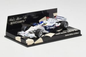 BMW Sauber F1.06 #16 N. Heidfeld Brazilian GP 2006 Minichamps 1:43 400060316 Métal — image 2 sur 5