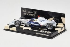 BMW Sauber F1.06 #16 N. Heidfeld Brazilian GP 2006 Minichamps 1:43 400060316 Métal — image 3 sur 5