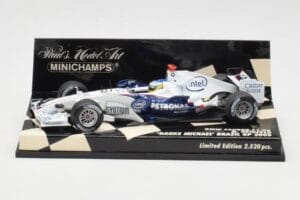 BMW Sauber F1.06 #16 N. Heidfeld Brazilian GP 2006 Minichamps 1:43 400060316 Métal
