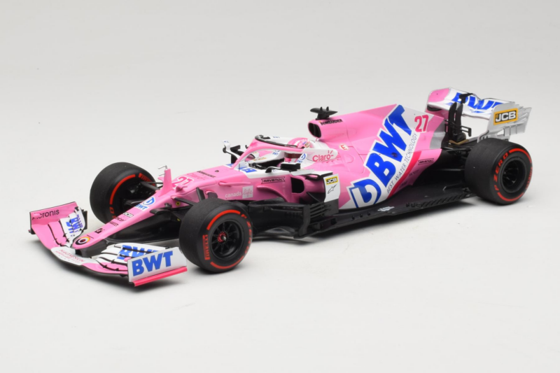 Racing Point RP20 Mercedes #27 N. Hulkenberg BWT Racing Point 70th Anniversary Grand Prix 2020 Minichamps 1:18 110200527 Méta