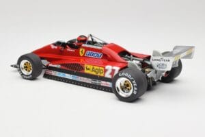 Ferrari 126C2 #27 G. Villeneuve GP Belgium 1982 MCG 1:18 MCG18629F Métal — image 5 sur 6