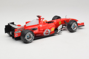 Ferrari 248 F1 #5 M. Schumacher German GP Hockenheimring 2006 Hot Wheels 1:18 J2887 Métal — image 2 sur 6