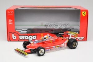 Ferrari 312T4 #11 J. Scheckter Italian Grand Prix F1 World Champion 1979 Bburago 1:18 18-16814-18-01544 Métal — image 6 sur 6