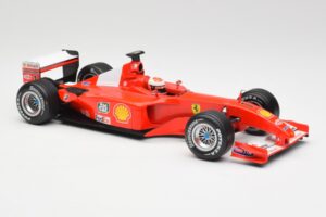 Ferrari F2001 #1 M. Schumacher F1 World Champion 2001 Rouge Hot Wheels 1:18 50202 Métal — image 4 sur 6