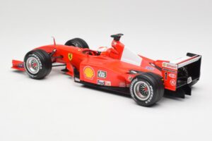 Ferrari F2001 #1 M. Schumacher F1 World Champion 2001 Rouge Hot Wheels 1:18 50202 Métal — image 5 sur 6
