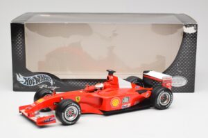 Ferrari F2001 #1 M. Schumacher F1 World Champion 2001 Rouge Hot Wheels 1:18 50202 Métal — image 6 sur 6