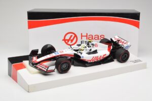 Haas VF-22 #47 M. Schumacher Bahrain GP 2022 Minichamps 1:18 147220147 Métal — image 7 sur 7