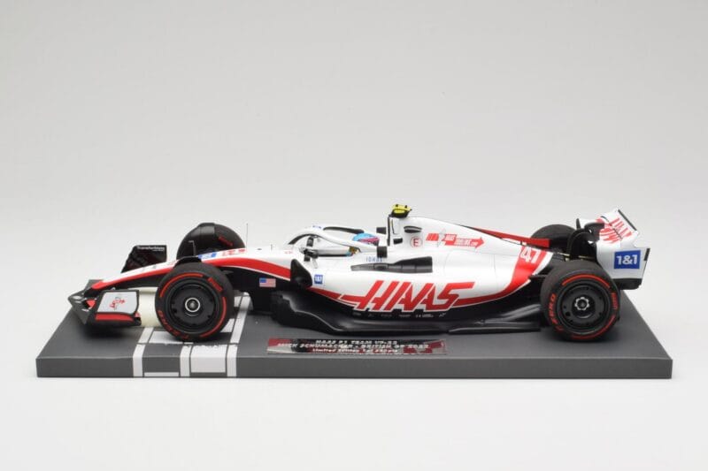 Haas VF-22 #47 M. Schumacher British GP 2022 Minichamps 1:18 117221047 Résine