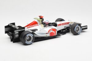 Honda RA106 Honda Racing Team R. Barrichello F1 Showcar 2006 Minichamps 1:18 08MF1-06B-CRB18 Métal — image 2 sur 6