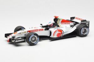 Honda RA106 Honda Racing Team R. Barrichello F1 Showcar 2006 Minichamps 1:18 08MF1-06B-CRB18 Métal