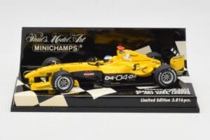 Jordan Ford EJ14 N. Mansell Regent Street Parade 2004 Minichamps 1:43 400040095 Métal