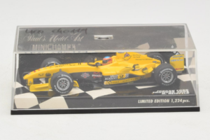 Jordan EJ14 Ford #18 N. Heidfeld Jordan Ford F1 Team Showcar 2004 Minichamps 1:43 400040088 Métal — image 4 sur 5