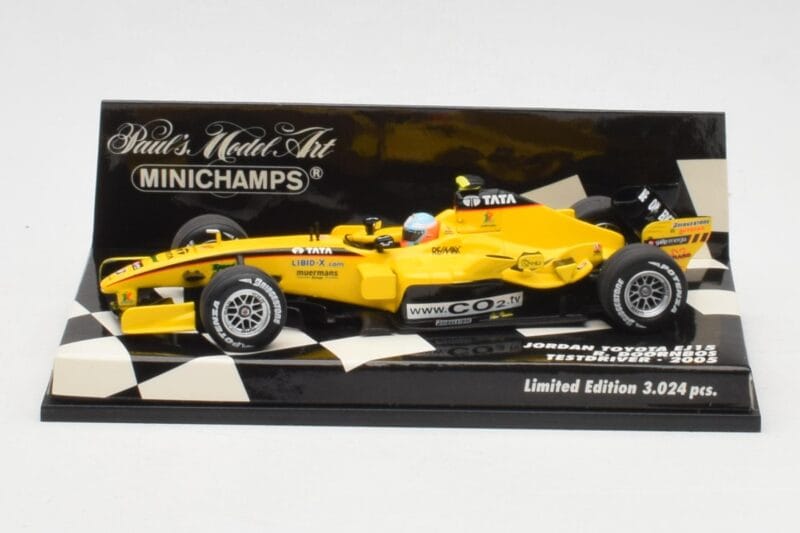 Jordan EJ15 Toyota R. Doornbos Test Driver F1 2005 Minichamps 1:43 400050039 Métal