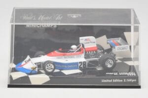 March Ford 751 #28 M. Donohue Race Car 1975 Minichamps 1:43 430750028 Métal — image 5 sur 5