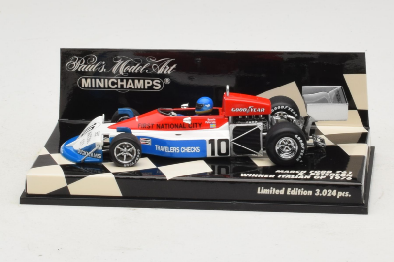 March 761 Ford R. Peterson Winner Italian GP 1976 Minichamps 1:43 430760010 Métal