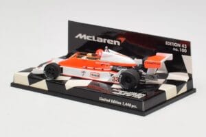 McLaren Ford M26 B. Giacomelli British GP 1978 Minichamps 1:43 530784333 Métal — image 3 sur 5