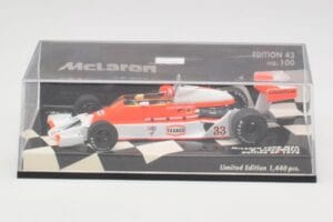 McLaren Ford M26 B. Giacomelli British GP 1978 Minichamps 1:43 530784333 Métal — image 5 sur 5