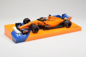 McLaren MCL33 #14 F. Alonso Canadian Grand Prix 300th Start 2018 Minichamps 1:18 533184014 Métal — image 2 sur 6