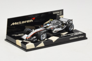 McLaren MP4-20 Mercedes A. Wurz F1 2005 Minichamps 1:43 530054355 Métal — image 2 sur 5