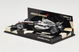 McLaren MP4-20 Mercedes A. Wurz F1 2005 Minichamps 1:43 530054355 Métal — image 3 sur 5