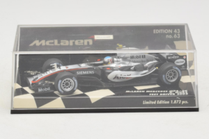 McLaren MP4-20 Mercedes A. Wurz F1 2005 Minichamps 1:43 530054355 Métal — image 4 sur 5
