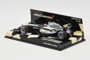 McLaren MP4-20 Mercedes #10 J.P. Montoya British GP Winner F1 2005 Minichamps 1:43 530054320 Métal — image 3 sur 5