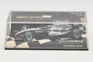 McLaren MP4-20 Mercedes #10 J.P. Montoya British GP Winner F1 2005 Minichamps 1:43 530054320 Métal — image 4 sur 5
