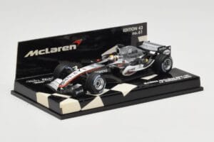 McLaren Mercedes MP4-20 #10 J-P. Montoya Race Car 2005 Minichamps 1:43 530054310 Métal — image 2 sur 5
