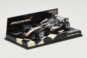 McLaren MP4-20 Mercedes P. de la Rosa F1 2005 Minichamps 1:43 530054315 Métal — image 2 sur 5