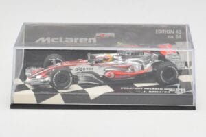 McLaren Mercedes MP4-22 #2 L. Hamilton Race Car 2007 Minichamps 1:43 530074302 Métal — image 5 sur 5