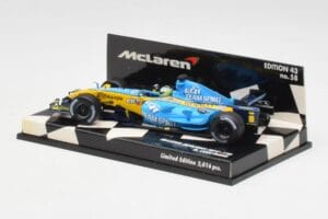 McLaren MP4-19B #5 D. Coulthard F1 2004 Minichamps 1:43 530044315 Métal — image 2 sur 5