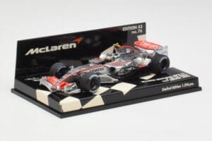 McLaren MP4-21 P. de la Rosa Test 2006 Minichamps 1:43 530064343 Métal — image 3 sur 5