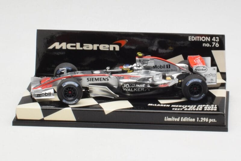 McLaren MP4-21 P. de la Rosa Test 2006 Minichamps 1:43 530064343 Métal