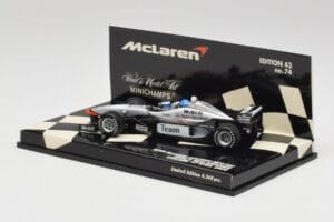 McLaren MP4/98T 2-Seater M. Hakkinen / E. Hakkinen F1 2000 Minichamps 1:43 530984378 Métal — image 3 sur 4
