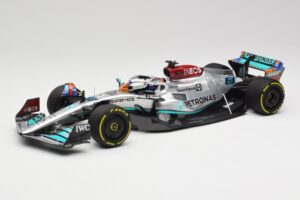 Mercedes AMG W13 E Performance Petronas #63 G. Russell Miami GP 2022 Minichamps 1:18 110220563 Métal