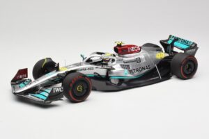 Mercedes AMG W13 E Performance Petronas #44 L. Hamilton Spanish GP 2022 Minichamps 1:18 110220044 Métal