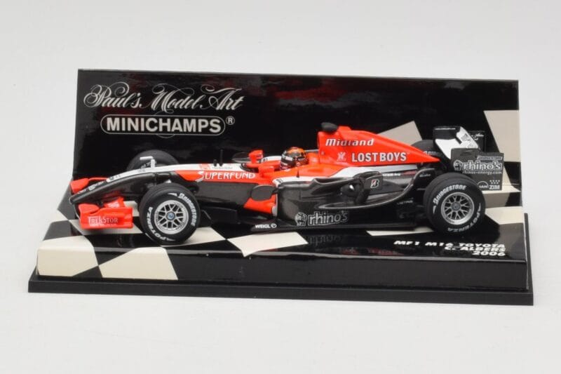 MF1 Toyota M16 #20 C. Albers F1 2006 Minichamps 1:43 400060019 Métal