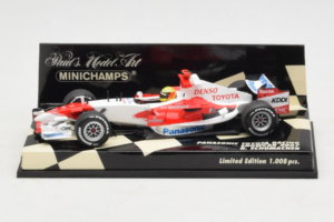 Toyota TF107 Panasonic #11 R. Schumacher Panasonic Toyota Racing Showcar 2007 Minichamps 1:43 400070081 Métal