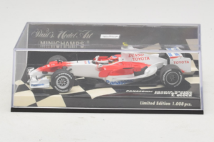 Toyota T. Glock Panasonic Toyota Racing Showcar F1 2008 Minichamps 1:43 400080082 Métal — image 5 sur 5