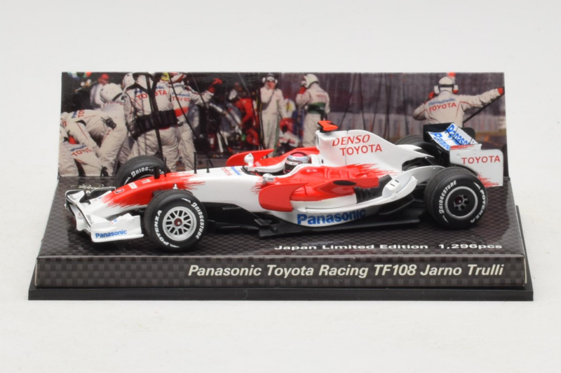 Toyota TF108 #12 J. Trulli Panasonic Toyota Racing F1 2008 Minichamps 1:43 AM61151 Métal