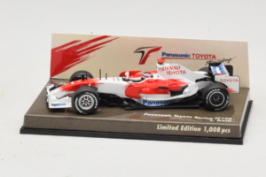Toyota TF108 Panasonic #12 J. Trulli F1 2008 Minichamps 1:43 AM611513 Métal