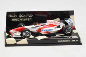 Toyota TF104 Panasonic #16 R. Zonta Panasonic Toyota Racing 2004 Minichamps 1:43 400040116 Métal